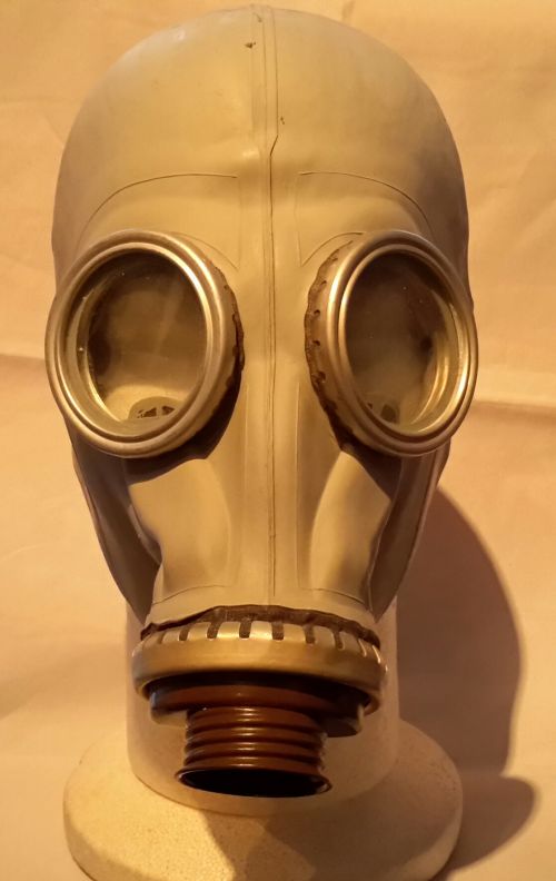 Russian Grey Gas Mask.